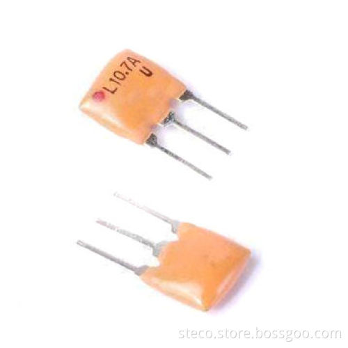 Wide Bandwidth Ceramic Filter for FM Stage with 470 Impedance